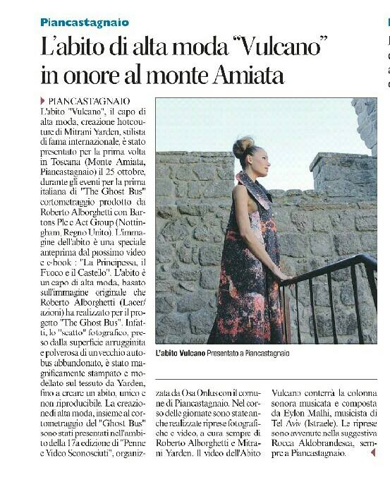 CORRIERE DI SIENA 4 NOV 2015