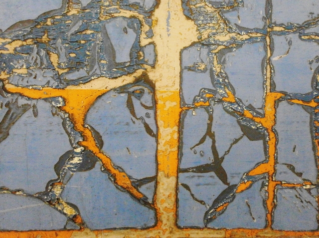 ROBERTO ALBORGHETTI - LACER/ACTIONS - DANCIN' BRANCHES? - CANVAS/MIXED MEDIA, 70X50, 2012