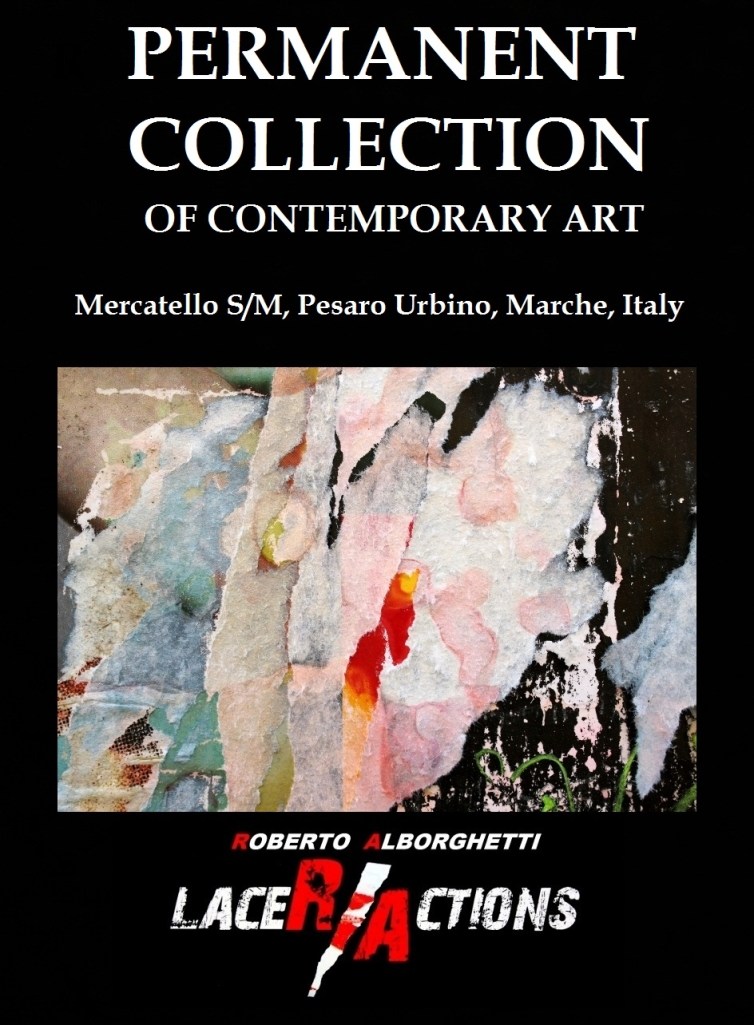ROBERTO ALBORGHETTI AT PERMANENT COLLECTION OF CONTEMPORARY ART, MERCATELLO SM, MARCHE, ITALY