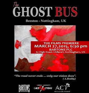 THE GHOST BUS flyer - March 27