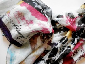 © Roberto Alborghetti – LaceR/Actions – Limited-Edition Silk Scarves
