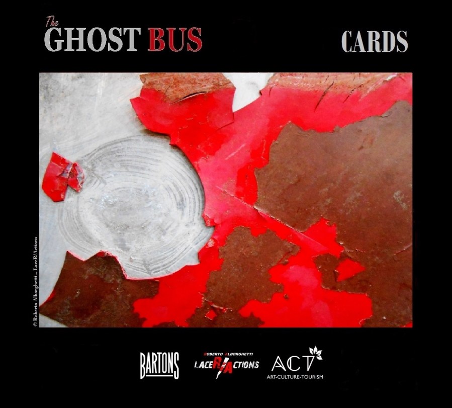 ROBERTO ALBORGHETTI, THE GHOST BUS, CARD # 4 FROM THE SHORT FILMS - PREMIERE ON MARCH 27, 2015, IN COLLABORATION WITH BARTONS PLC AND ACT GROUP