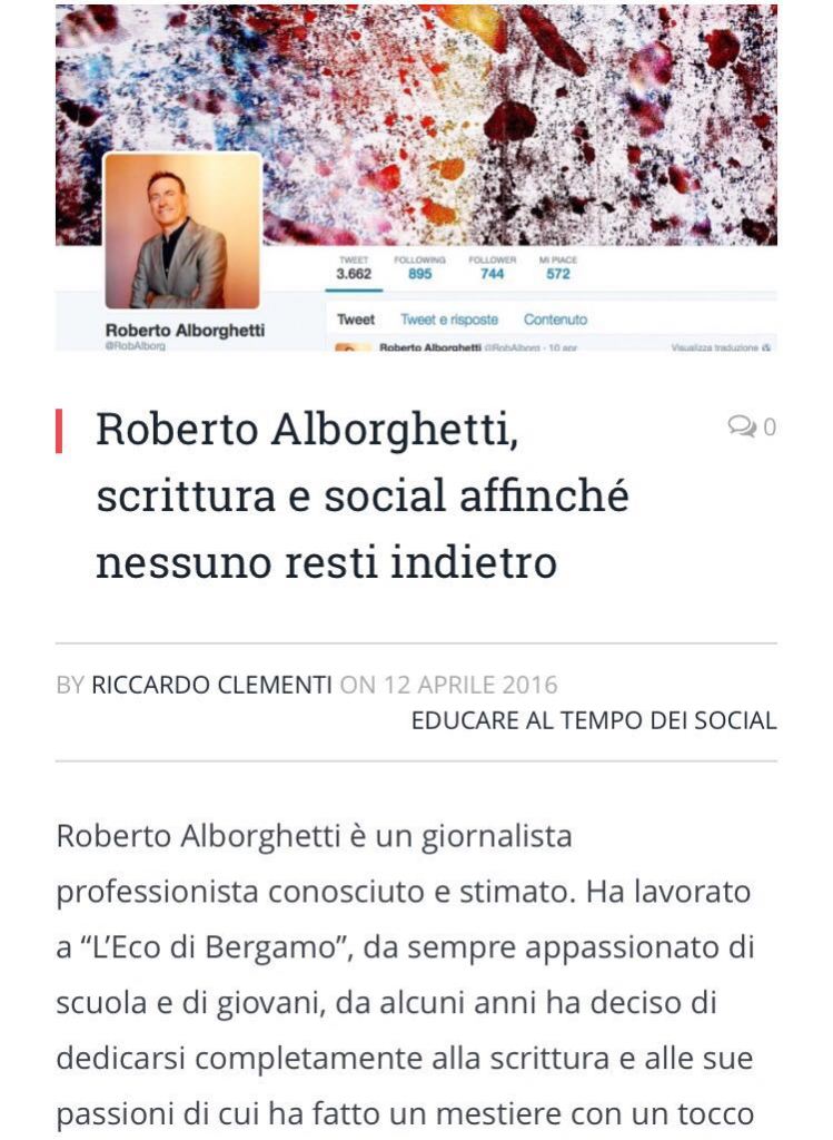 Nuova Comunicazione Cittadini di Twitter 12 4 2016
