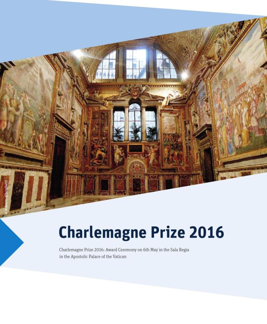 CHARLEMAGNE PRIZE SALA REGIA by ROBERTO ALBORGHETTI