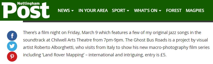 Nottingham Post March 9, 18