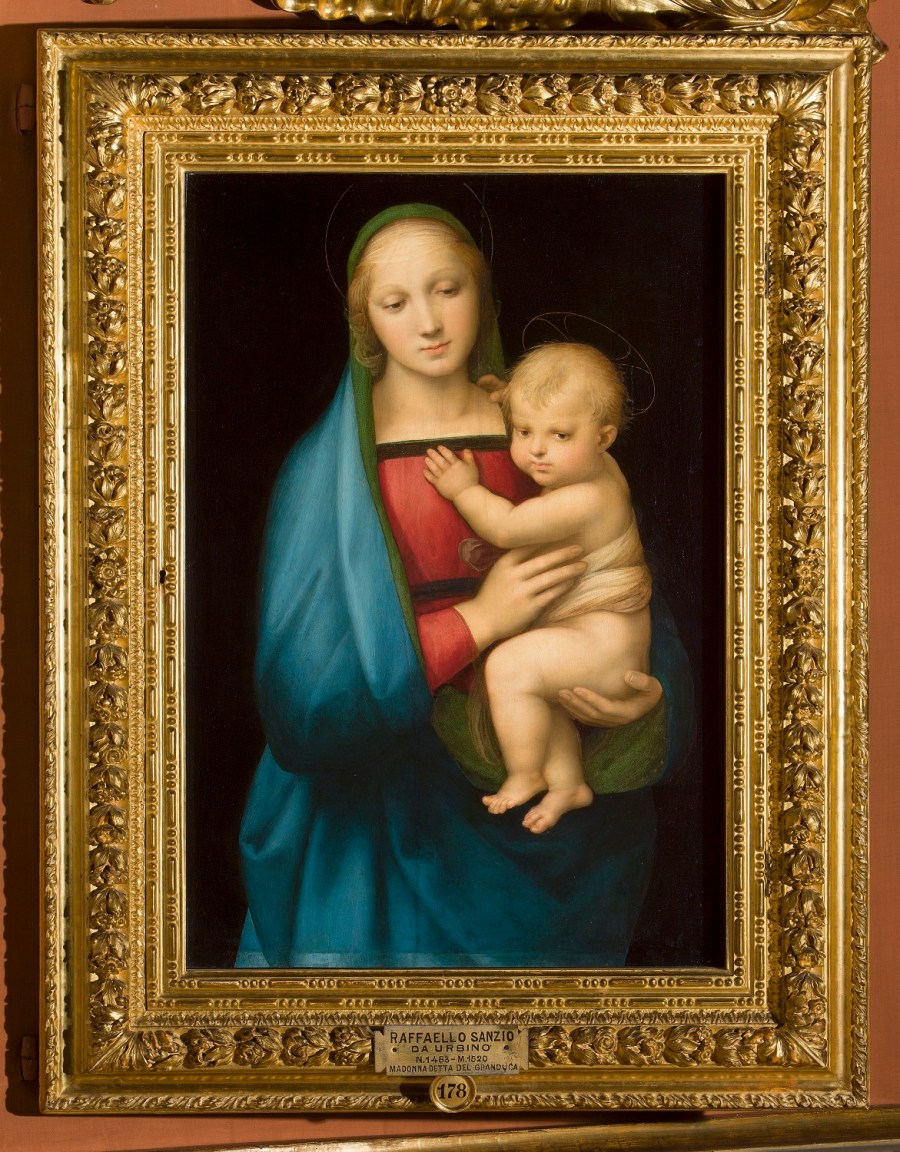 Raffaello Madonna del Granduca- Uffizi